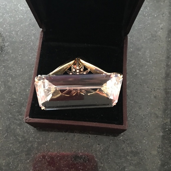 H. Stern Star Collection, 18K rose gold, diamonds, Crystal Quartz! - Picture 8 of 10
